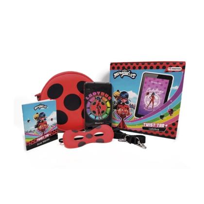 Imagem de Tablet Infantil Positivo ladybug Twist Tab+ Wi-Fi Tela 7 64GB+2GB ram Android 11 Go Edition Proteção