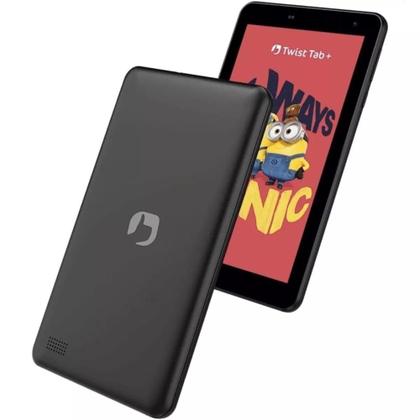 Imagem de Tablet Infantil Positivo Minions Twist Tab+ Wi-Fi Tela 7 64GB+2GB ram Android 11 Go Edition Proteção