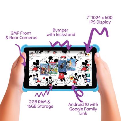 Imagem de Tablet Infantil Venturer Small Wonder 7" com Android - Edição Disney