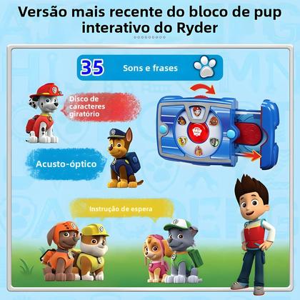 Imagem de Tablet Interativo Ryder Pup Pad PAW Patrol Com 35 Sons E Frases Para Brincadeiras Criativas Para