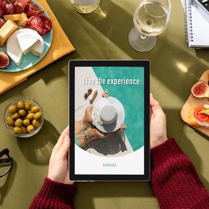 Imagem de Tablet IWEGGO Android 14" - 8GB RAM + 64GB ROM (Expansível até 1TB)