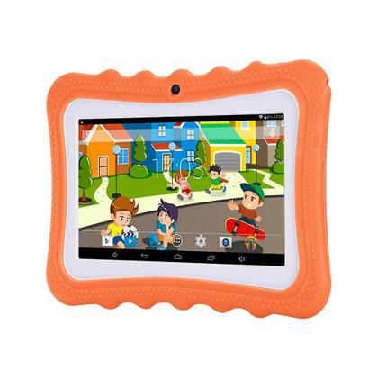 Imagem de Tablet kids pc 7 polegadas android 8.0 quad core 4gb rom 1gb ram wifi dual hd câmera multifuncional puzzle entertainment tablet (Pink)