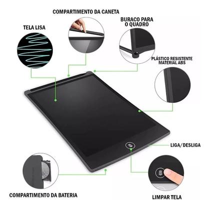 Imagem de Tablet Lousa Mágica 10 Polegadas - Infantil Diversão Certa