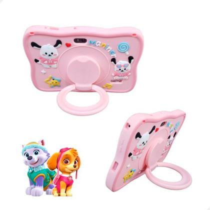 Imagem de Tablet M6 Android Kids Infantil 64gb Barato capa antiqueda