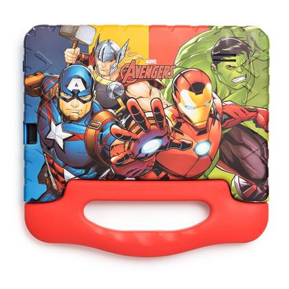 Imagem de Tablet Multi Avengers com Controle Parental 7 pol 4GB RAM 64GB Android 13 Quad Core + Case + Wi-fi - NB417