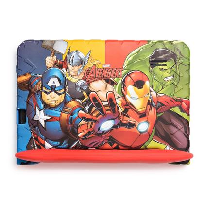 Imagem de Tablet Multi Avengers com Controle Parental 7 pol 4GB RAM 64GB Android 13 Quad Core + Case + Wi-fi - NB417