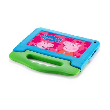 Imagem de Tablet Multi Peppa Pig com Controle Parental 7 pol 4GB RAM 64GB Android 13 Quad Core + Case + Wi-fi - NB420