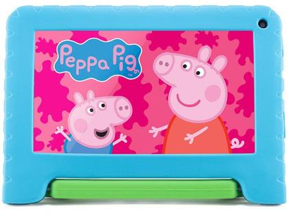 Imagem de Tablet Multilaser Peppa Pig Plus Wi Fi Tela 7 Pol. 32GB Quad Core - NB375