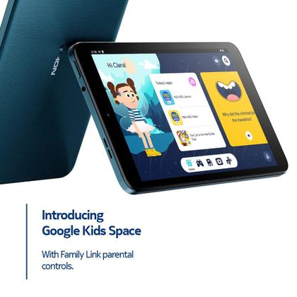 Imagem de Tablet Nokia T10 - Android 12, 8GB RAM, 64GB ROM, 8MP - Azul Oceano