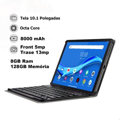 Imagem de Tablet Pc M15  10 Polegadas 128gb 8gb Ram Capa Teclado