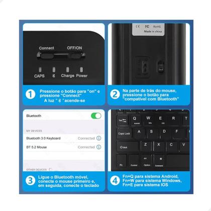 Imagem de Tablet Pc M15  10 Polegadas 128gb 8gb Ram Capa Teclado