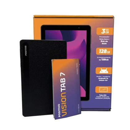 Imagem de Tablet Positivo Vision Tab 7 Octa Core 64Gb 3Gb 7 Preto