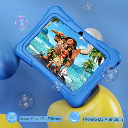 Imagem de Tablet Pritom Android K7" Kids Pro 2Gb 32Gb Quad Core Azul