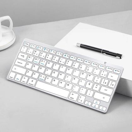 Imagem de Tablet Samsung Galaxy A9 Chip X115 Grafite 4G 64GB Com 4GB Ram Com Teclado Bluetooth Branco E Capa Giratória Apropriado Para Trabalho E Estudo