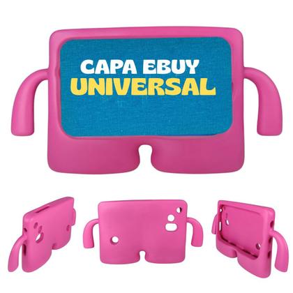 Imagem de Tablet Samsung Galaxy Tab A9 Conexão Wifi 64GB 4GB Tela 8.7 Com Capa Infantil Rosa Universal Modelo X110 Para Crianças