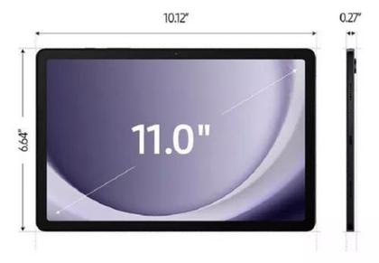 Imagem de Tablet Samsung Galaxy Tab A9 PLUS, 5G CHIP, 128GB, 8GB RAM, Android 14, Tela 11, Câmera 8MP, Bateria 7040mAh, Dual SIM, Cor Cinza