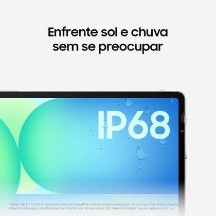 Tablet Samsung Galaxy Tab S10 FE 5G, 128GB, 8GB, Tela 10.9" 90Hz, S Pen e Capa Inclusas Imagem de Tablet Samsung Galaxy Tab S10 FE 5G, 128GB, 8GB, Tela 10.9" 90Hz, S Pen e Capa Inclusas