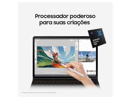 Imagem de Tablet Samsung Galaxy Tab S10 FE com Capa