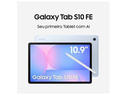Imagem de Tablet Samsung Galaxy Tab S10 FE com Capa