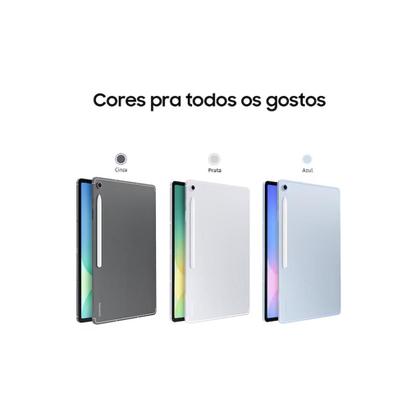Imagem de Tablet Samsung Galaxy Tab S10 FE WiFi, 128GB, 8GB RAM, Tela 10,9 polegadas. LCD 90Hz, Android 15, Câmera 13MP, Bateria 8000mAh