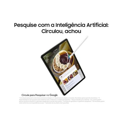 Imagem de Tablet Samsung Galaxy Tab S10 FE WiFi, 128GB, 8GB RAM, Tela 10,9 polegadas. LCD 90Hz, Android 15, Câmera 13MP, Bateria 8000mAh