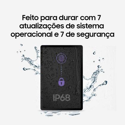 Imagem de Tablet Samsung Galaxy Tab S10 FE WiFi, 128GB, 8GB, Tela 10.9" 90Hz, S Pen e Capa Inclusas