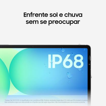Tablet Samsung Galaxy Tab S10 FE+ WiFi, 128GB, 8GB, Tela 13.1" 90Hz, S Pen e Capa Inclusas Imagem de Tablet Samsung Galaxy Tab S10 FE+ WiFi, 128GB, 8GB, Tela 13.1" 90Hz, S Pen e Capa Inclusas