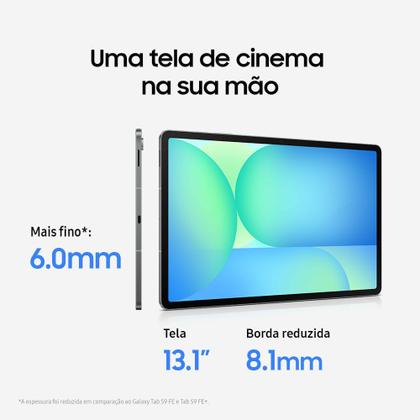 Tablet Samsung Galaxy Tab S10 FE+ WiFi, 128GB, 8GB, Tela 13.1" 90Hz, S Pen e Capa Inclusas Imagem de Tablet Samsung Galaxy Tab S10 FE+ WiFi, 128GB, 8GB, Tela 13.1" 90Hz, S Pen e Capa Inclusas