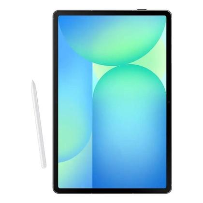 Imagem de Tablet Samsung Galaxy Tab S10 FE X526B, 128GB, 8GB RAM, Tela 10,9 pol, Câmera 8MP, Frontal 12MP, Android 14, Bateria 8000mAh, 5G, Caneta S Pen, PRATA