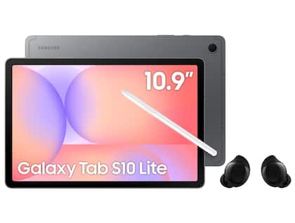 Tablet Samsung Galaxy Tab S10 Lite Caneta e Capa - Wi-Fi + Fone de Ouvido Bluetooth Samsung Buds Core