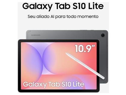 Imagem de Tablet Samsung Galaxy Tab S10 Lite Caneta e Capa
