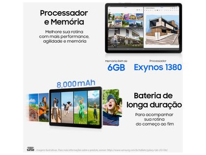 Imagem de Tablet Samsung Galaxy Tab S10 Lite com Caneta e Capa 6GB RAM 128GB 10.9" Android Exynos 1380 Wi-Fi