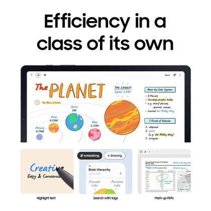 Imagem de Tablet Samsung Galaxy Tab S6 Lite 10.4" 64GB 2022 Azul Angora