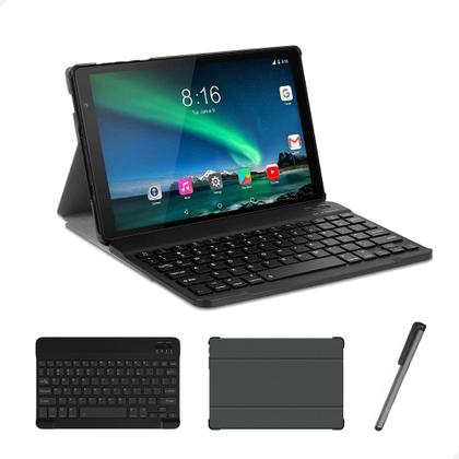 Imagem de Tablet Smartphone E1038 Capa Teclado 10 Polegadas