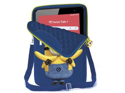 Imagem de Tablet T780MF Twist Tab Minions com Capa 7 Polegadas 64GB Quad-Core Positivo