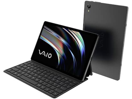 Tablet vaio tl10 com teclado de conexão inteligente 10,4" 128gb 8gb ram android 13 octa-core wi-fi 4g