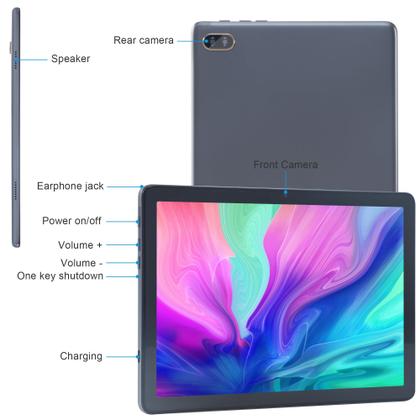 Imagem de Tablet Veidoo 10.1" Android 13 - 12GB RAM + 128GB ROM (Expansível até 512GB)