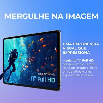 Imagem de Tablet Vision Tab 11" 128GB 4G com Caneta e Capa Teclado Preto Positivo