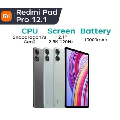 Tablet Xiaomi Redmi Pad Pro Snapdragon 8GB +256GB Tela 12,1