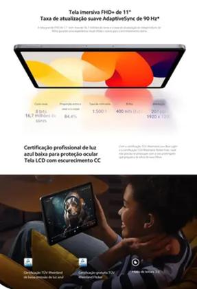 Imagem de Tablet Xiaomi Redmi Pad SE 256GB 8GB RAM de 11" 8MP 5MP - Lavander Purple (Roxo)