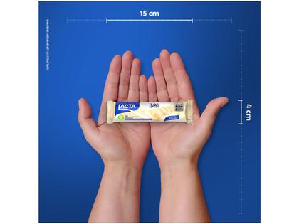 Imagem de Tablete de Chocolate Laka Branco 28g Display com 12 Unidades Lacta
