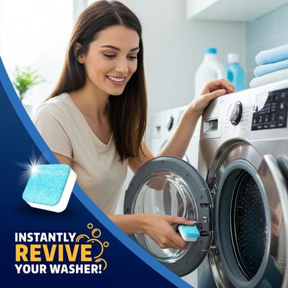 Imagem de Tablets de limpeza para máquinas de lavar roupa Bright Choice, pacote com 24