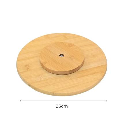 Imagem de Tábua com Base Giratória em Bambu Ecokitchen 25cm