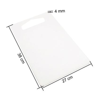 Imagem de Tábua De Carne De Plástico Cozinha Resistente - Grande 38x27
