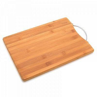 Imagem de Tabua De Corte Bambu Com Alça 34x24 Cm