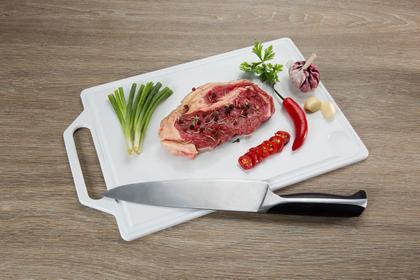 Imagem de Tabua de Corte Dupla Face Antiderrapante Carnes Legumes 35cm