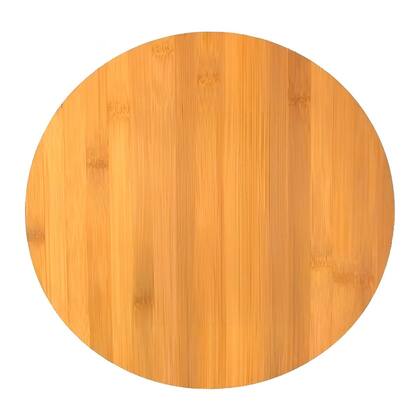 Imagem de Tábua De Frios Bambu Giratória 360º Petisqueira Cozinha