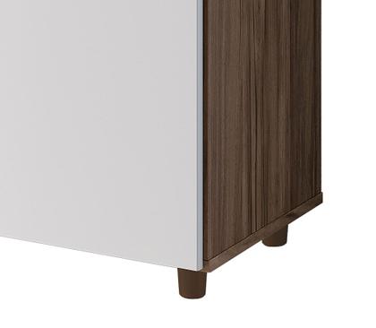 Imagem de Tábua de Passar Criativa Nogal com Branco - Notável