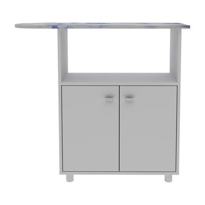 Imagem de Tábua de Passar Roupa com Armário 2 Portas Multimóveis CR30011 Branca