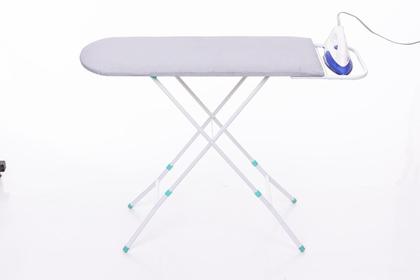 Imagem de Tabua de Passar Roupa Mesa Passadeira Tecido Térmico Com Suporte para Ferro